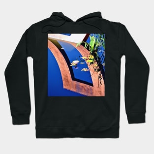 Water Lily Reflection Pool Hoodie